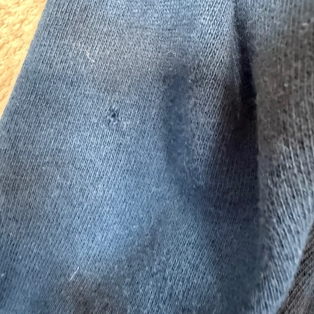 True Religion Crewneck‎ Sweatshirt Mens Medium Blue Tie Dye Logo Graphic